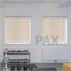 Afbeelding van Rolgordijn XL luxe cassette rond - Beige parel Semi transparant