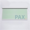 Afbeelding van Rolgordijn brede ramen Cassette rond - Lichtblauw turquoise Transparant
