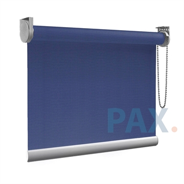 Afbeeldingen van Rolgordijn op maat goedkoop - Paarsblauw Semi transparant