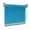Afbeelding van Rolgordijn op maat goedkoop - Turqoise/Azuur blauw Semi transparant
