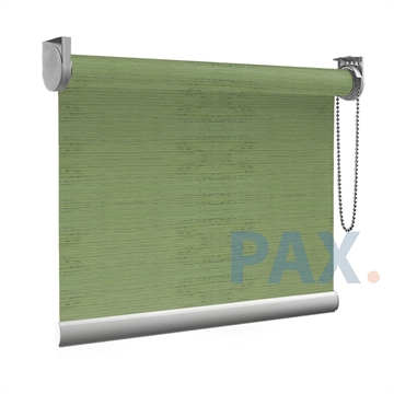 Afbeeldingen van Standaard Rolgordijn op maat - Glans groen gemeleerd Transparant