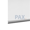 Afbeelding van XL Rolgordijn op maat Zijsteunen - Glimmend wit Verduisterend