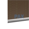 Afbeelding van XL Rolgordijn op maat Zijsteunen - Luxe ouderwets bruin Verduisterend