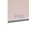 Afbeelding van XL Rolgordijn op maat Zijsteunen - Beige met fijne streep Verduisterend