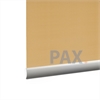 Afbeelding van XL Rolgordijn op maat Zijsteunen - Beige ouderwets geel Verduisterend