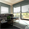 Afbeelding van Rolgordijn op maat Brede ramen - Glans multicolor grijs Transparant