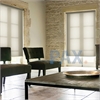 Afbeelding van Rolgordijn op maat Brede ramen - Luxe olijfgroen Transparant