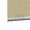 Afbeelding van Rolgordijn op maat met Kliksysteem - Canvas beige Semi transparant