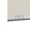 Afbeelding van Rolgordijn op maat met Kliksysteem - Creme bruin ribbel met streep Semi transparant