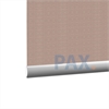 Afbeelding van Rolgordijn op maat met Kliksysteem - Bruin multicolor Semi transparant