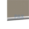 Afbeelding van Rolgordijn op maat met Kliksysteem - Bruin tweed Semi transparant