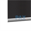 Afbeelding van Rolgordijn op maat met Kliksysteem - Antraciet donker Semi transparant