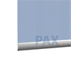 Afbeelding van Rolgordijn op maat met Kliksysteem - Licht blauw macaron Semi transparant