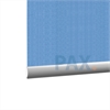 Afbeelding van Rolgordijn op maat met Kliksysteem - Licht blauw verticaal gemeleerd Semi transparant