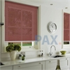 Afbeelding van Rolgordijn op maat Klik-en-klaar - Glans rood Transparant
