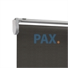 Afbeelding van Rolgordijn op maat Klik-en-klaar - Luxe donkerbruin  gemeleerd Transparant
