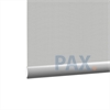 Afbeelding van Rolgordijn op maat met Kliksysteem - Zilver grijs Semi transparant