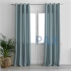 Afbeelding van Inbetween gordijn linnenlook kleur Licht blauw - New York