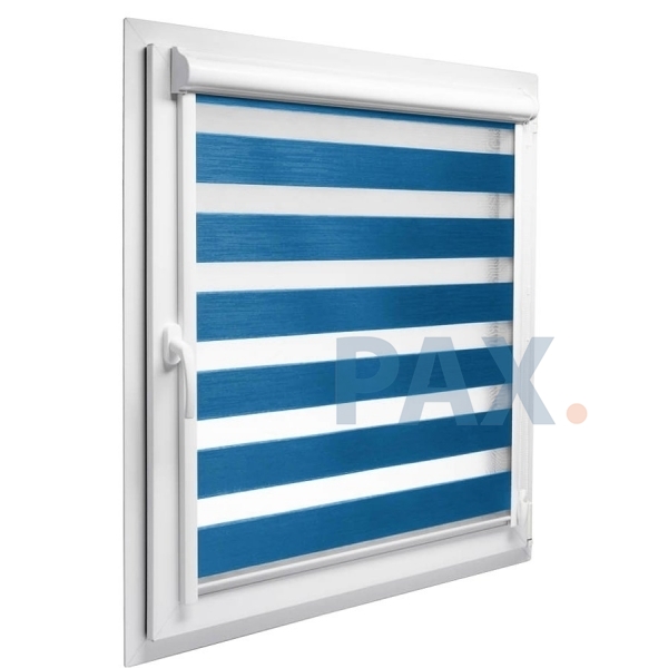 Afbeelding van Duo-rolgordijn U-profiel plak voor kiep-kantel ramen & deuren met geleiding (zonder boren)