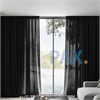 Afbeelding van Inbetween gordijn linnenlook kleur Antraciet - New York