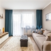 Afbeelding van Inbetween gordijn linnenlook kleur Zee blauw - New York
