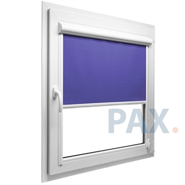 Plakstrip rolgordijn kiep-kantel ramen & deuren met zijgeleiding (zonder boren)