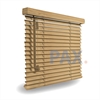 Afbeelding van Bamboe 25mm Jaloezieen (Collectie Royal Bamboo) met houtnerf