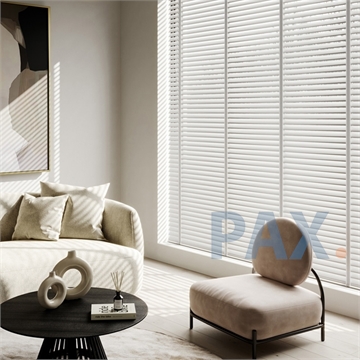 Afbeeldingen van Houten Jaloezieen goedkoop 50mm (Venetian Blinds) met Houtnerf (aanbieding)
