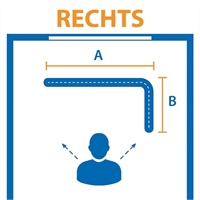 Bocht rechts [ € 29,00 ]