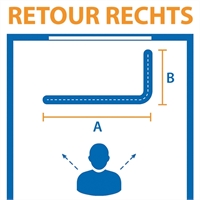 Retour bocht rechts [ € 29,00 ]