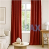 Afbeelding van Luxe velours gordijnen 95% Verduisterend Bordeaux Rood - Capri