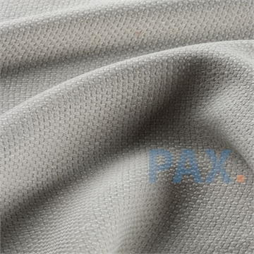 Afbeeldingen van Witte grof geweven 100% verduisterende overgordijnen Venezia Weave