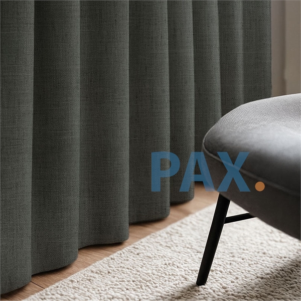 Blackout 100% verduisterende gordijnen - Texas Road - Gemeleerd kleur donkergrijs