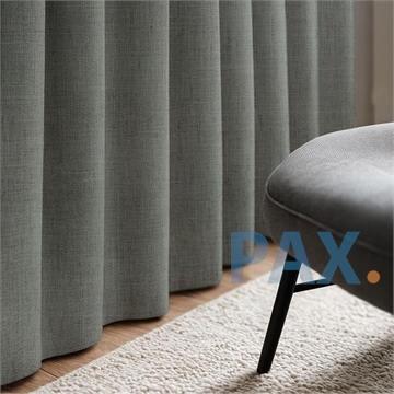 Afbeeldingen van Blackout 100% verduisterende gordijnen - Texas Road - Gemeleerd kleur lichtgrijs