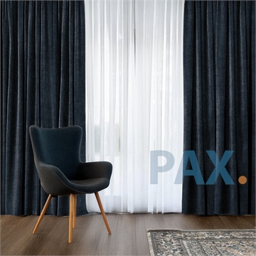 Fluweelzachte Chenille overgordijnen semi-transparant voor woonkamer 31 kleuren