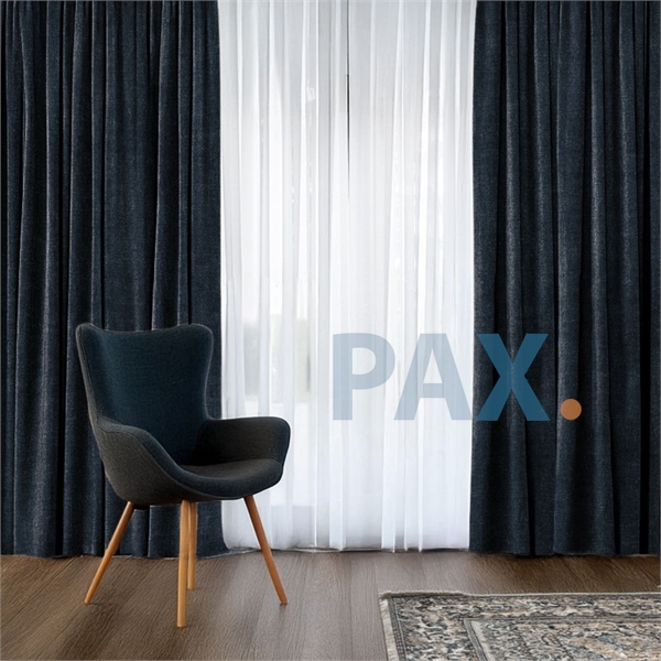 Fluweelzachte Chenille overgordijnen semi-transparant voor woonkamer 31 kleuren