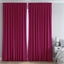 Afbeeldingen van Dim-out satijn look gordijnen op maat Uni kleur Fuchsia roze - Phoenix