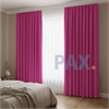 Afbeelding van Dim-out satijn look gordijnen op maat Uni kleur Fuchsia roze - Phoenix