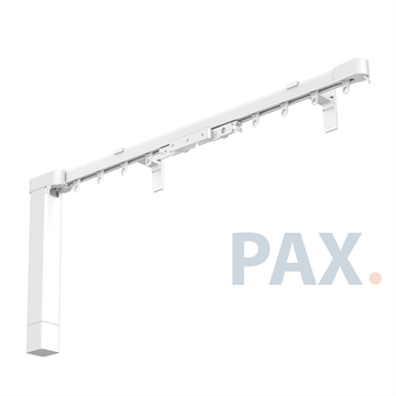 Elektrische gordijnrails met draadloze accu-motor