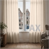 Linnenlook Beige overgordijnen