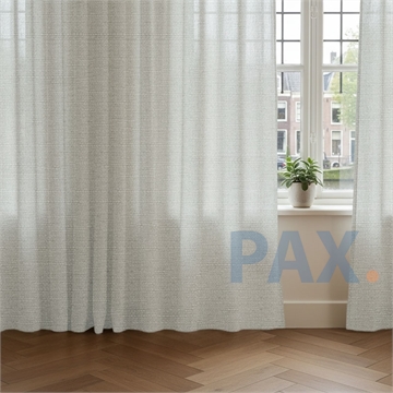 Linnen overgordijnen licht blauw - op maat