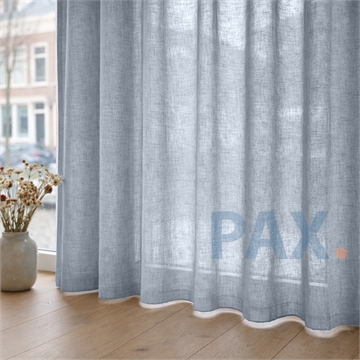 vitrage gordijn met loodveter - Op maat