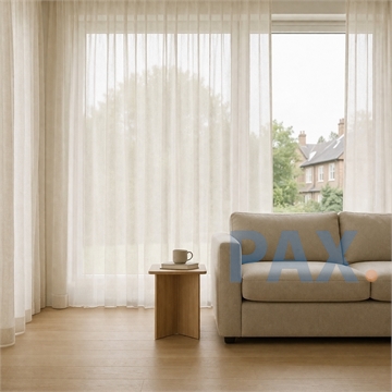 vitrage ceme  gordijn