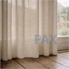 vitrage gordijn linnenlook - online bestellen - Zandkleur
