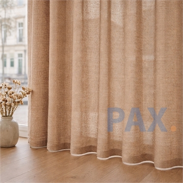 Inbetween gordijn - op maat - Terracotta