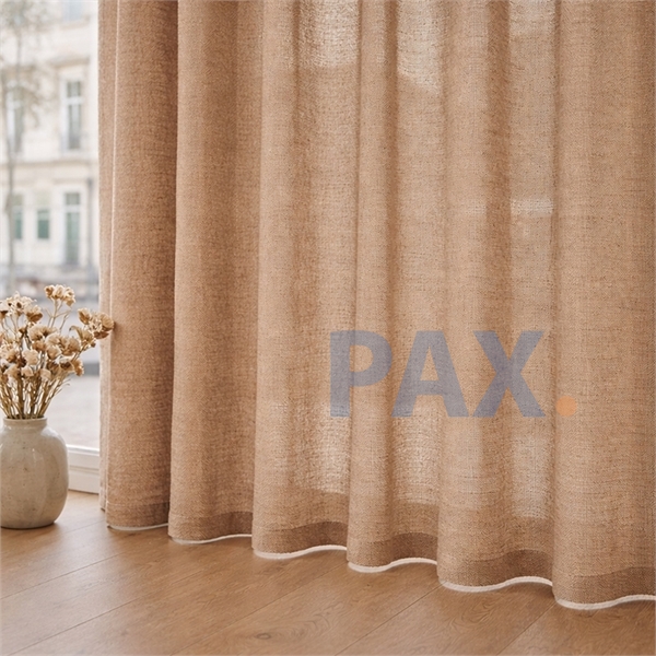 Inbetween gordijn - op maat - Terracotta