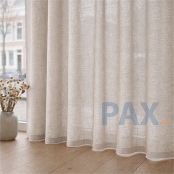 Inbetween gordijn - op maat - Zand grijs