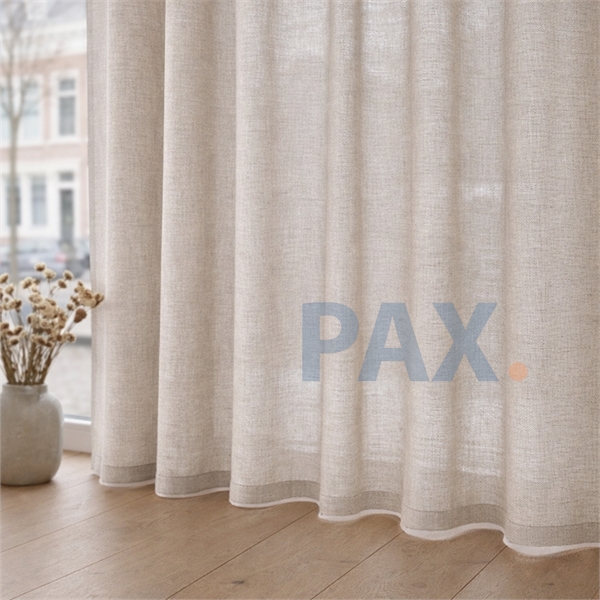 Inbetween gordijn - op maat - Zand grijs