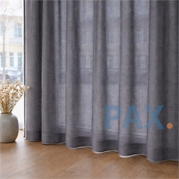 Inbetween gordijn - op maat - Antracietgrijs