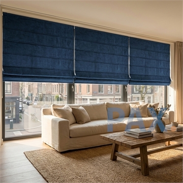 Afbeeldingen van Luxe Velours Vouwgordijnen (in 10 kleuren) tot 300cm breed - Collectie Capri